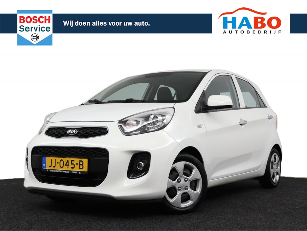 Kia Picanto - 1.0 CVVT DYNAMICLINE 5DRS ECC/CRUISE/LICHT.SENS/CV+AB/ELEK.RAMEN - AutoWereld.nl