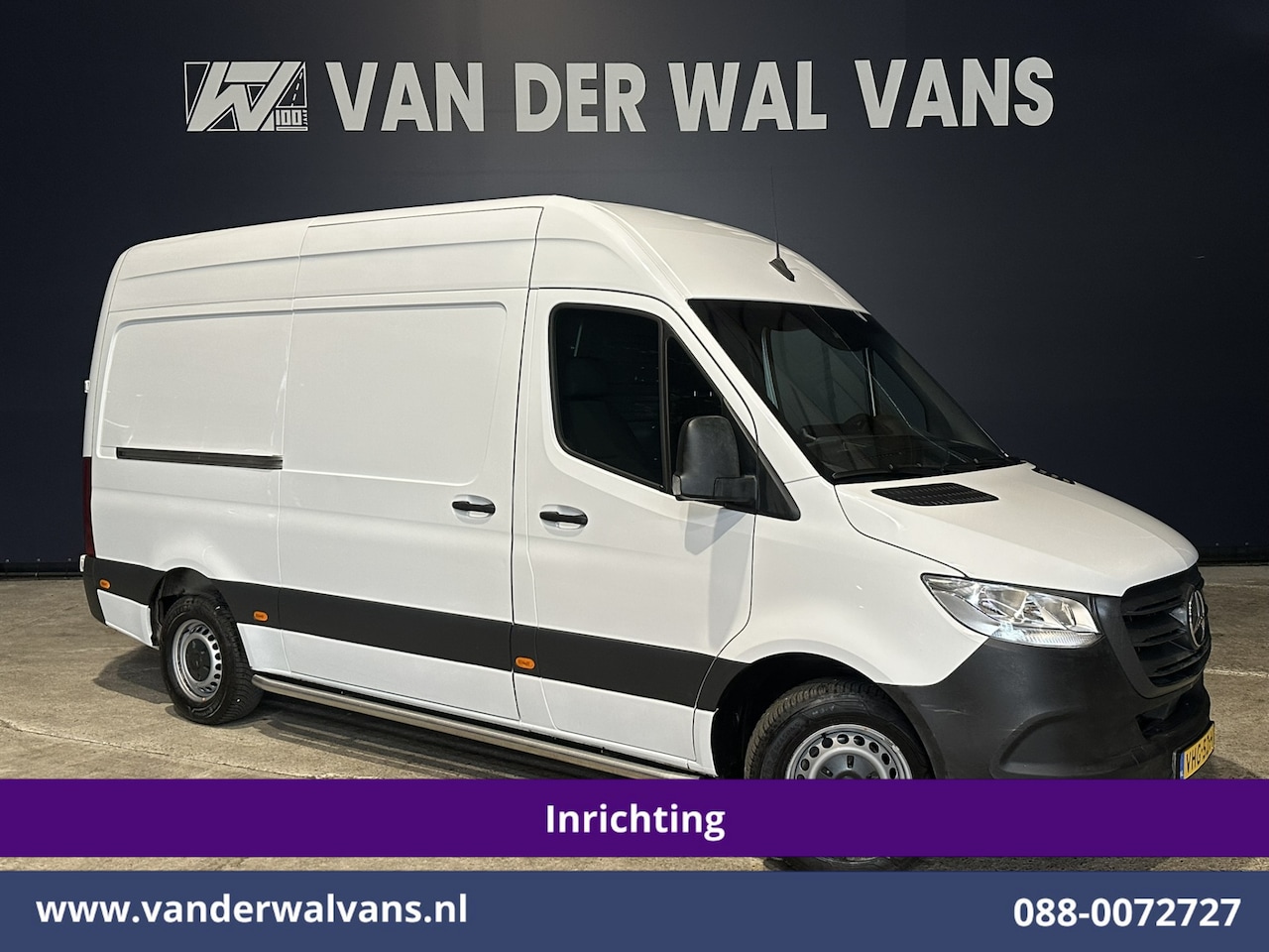 Mercedes-Benz Sprinter - 311 CDI L2H2 Inrichting Oprijplaat Euro6 Airco | Omvormer | Camera | Apple Carplay | Compr - AutoWereld.nl