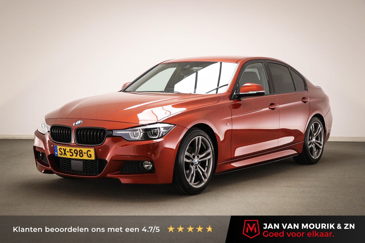 BMW 3-serie - 320i Executive | LEDER | STOELVERWARMING | DAB | APPLE | CAMERA | 19" - AutoWereld.nl