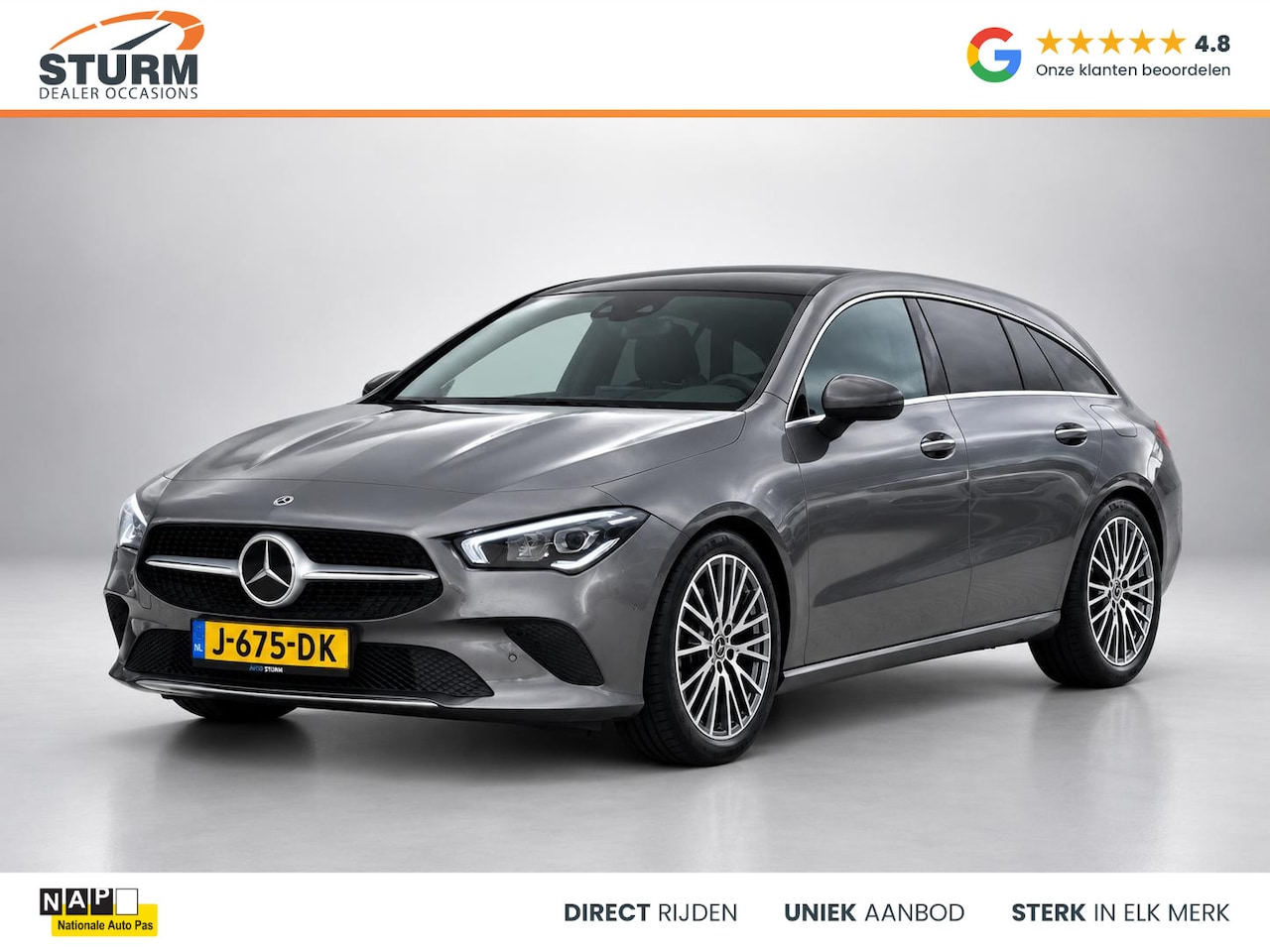 Mercedes-Benz CLA-klasse Shooting Brake - 200 Business Solution Luxury 200 Business Solution Luxury - AutoWereld.nl