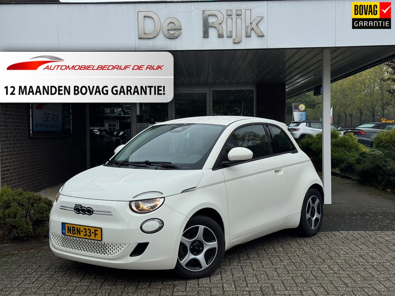 Fiat 500 - Passion 42 kWh SOH: 92% | Carplay/Android, DAB, Cruise, Airco, Bluetooth | - AutoWereld.nl