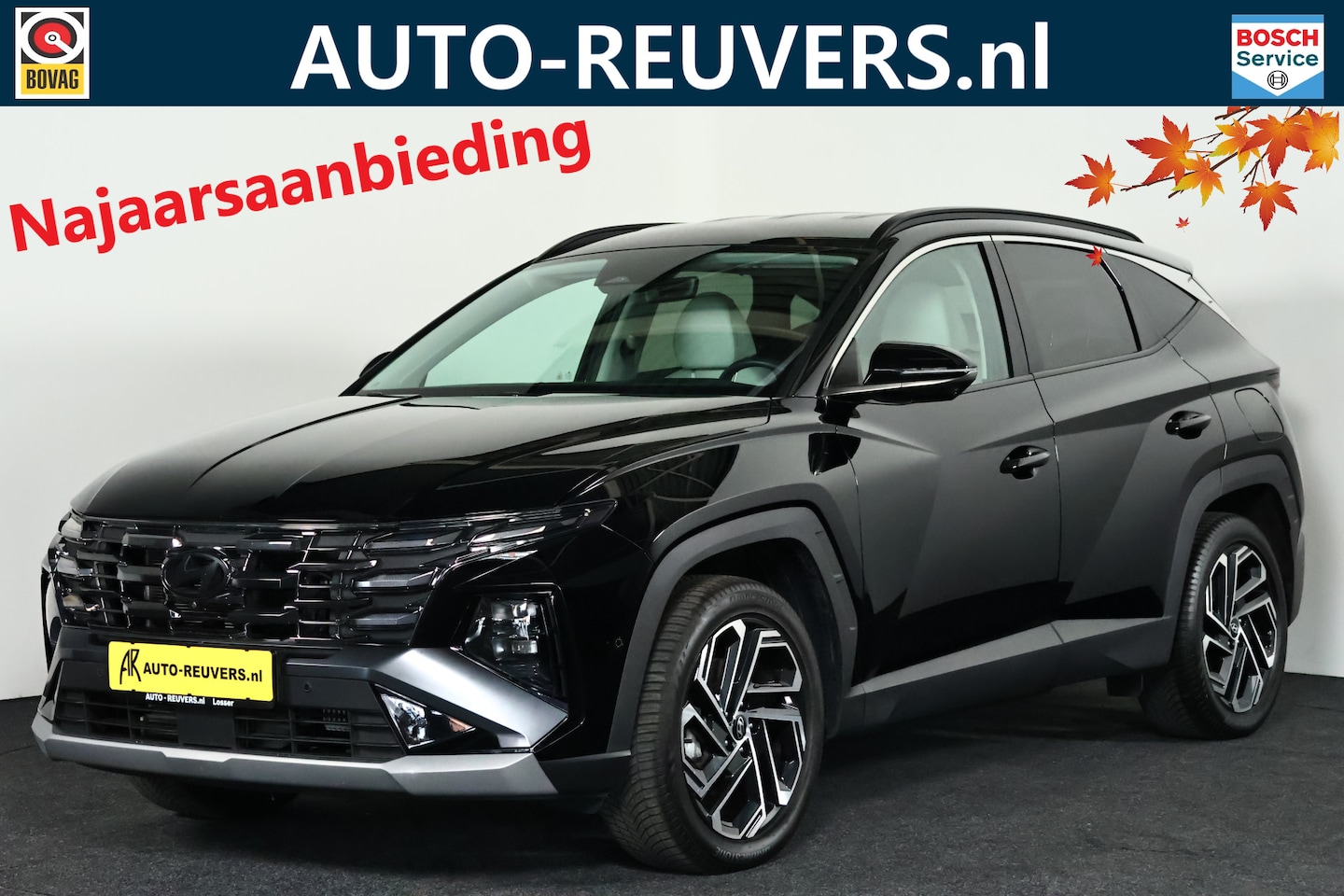 Hyundai Tucson - 1.6 T-GDI PHEV Premium Navi / ACC / HUD / CarPlay / Leder / Memory - AutoWereld.nl