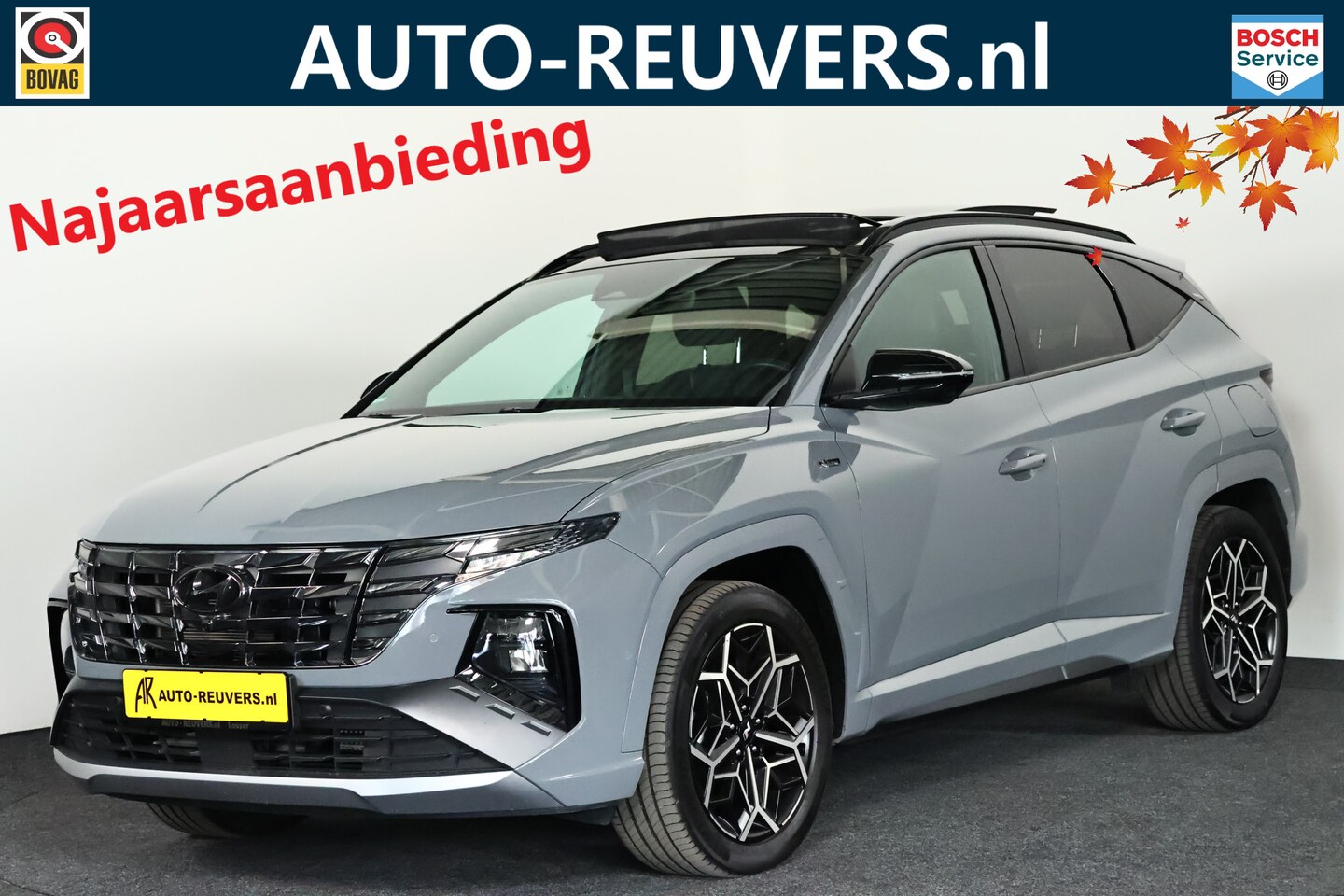 Hyundai Tucson - 1.6 T-GDI PHEV N Line Sky 4WD Navi / Pano / ACC / Carplay / Lane-Assist - AutoWereld.nl