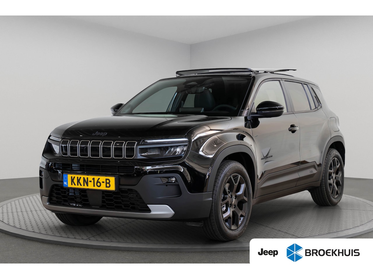 Jeep Avenger - Black Edition 54 kWh | Tot 8 Jaar Garantie | Lederen bekleding | Schuif-Kanteldak | Camera - AutoWereld.nl