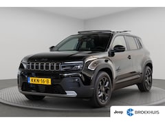 Jeep Avenger - Black Edition 54 kWh | Tot 8 Jaar Garantie | Lederen bekleding | Schuif-Kanteldak | Camera