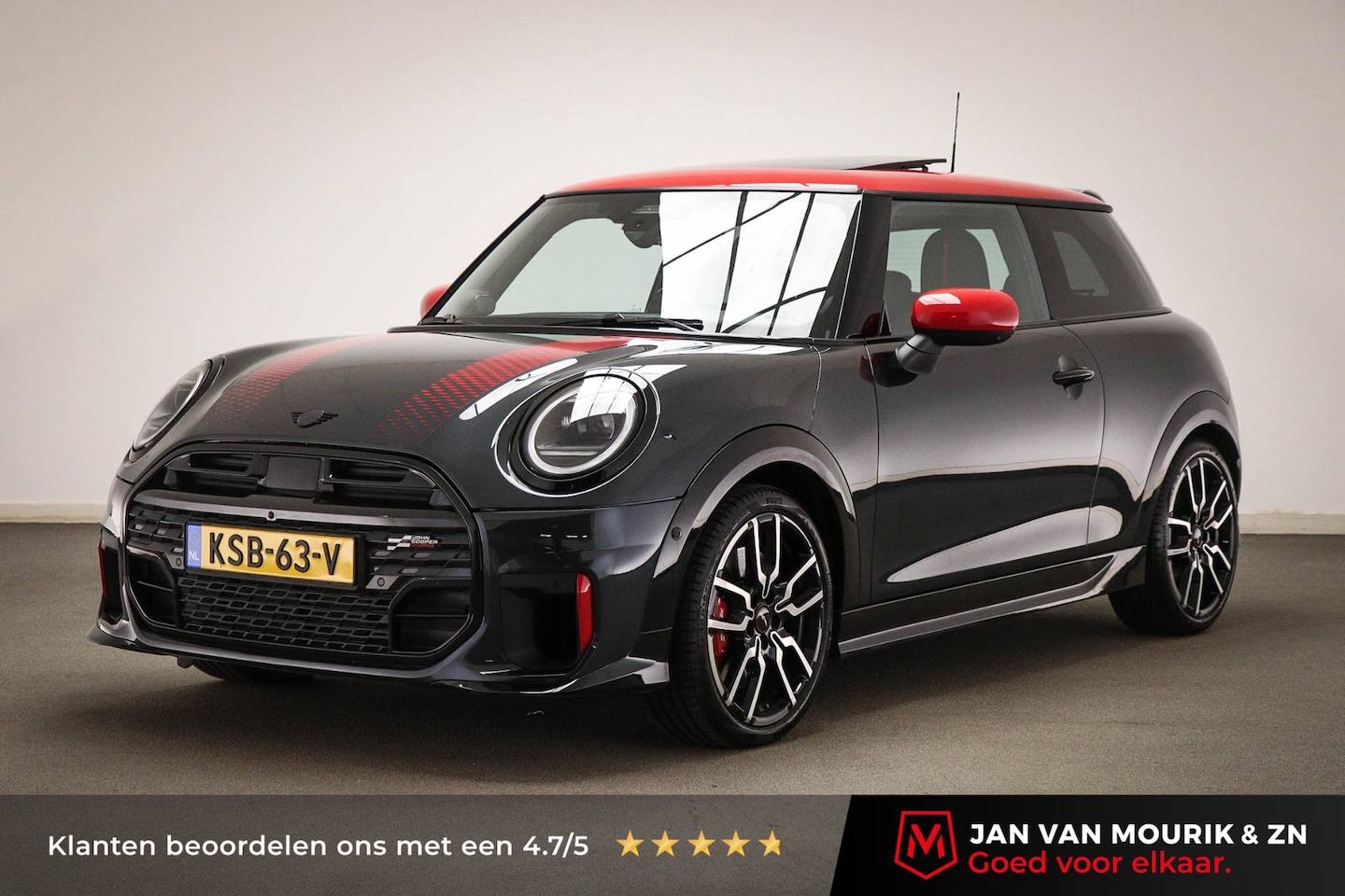 MINI 3-Deurs - 2.0 JCW John Cooper Works XL | PANORAMADAK | HEAD UP | STUURVERWARMING | MASSAGE | 360 CAM - AutoWereld.nl