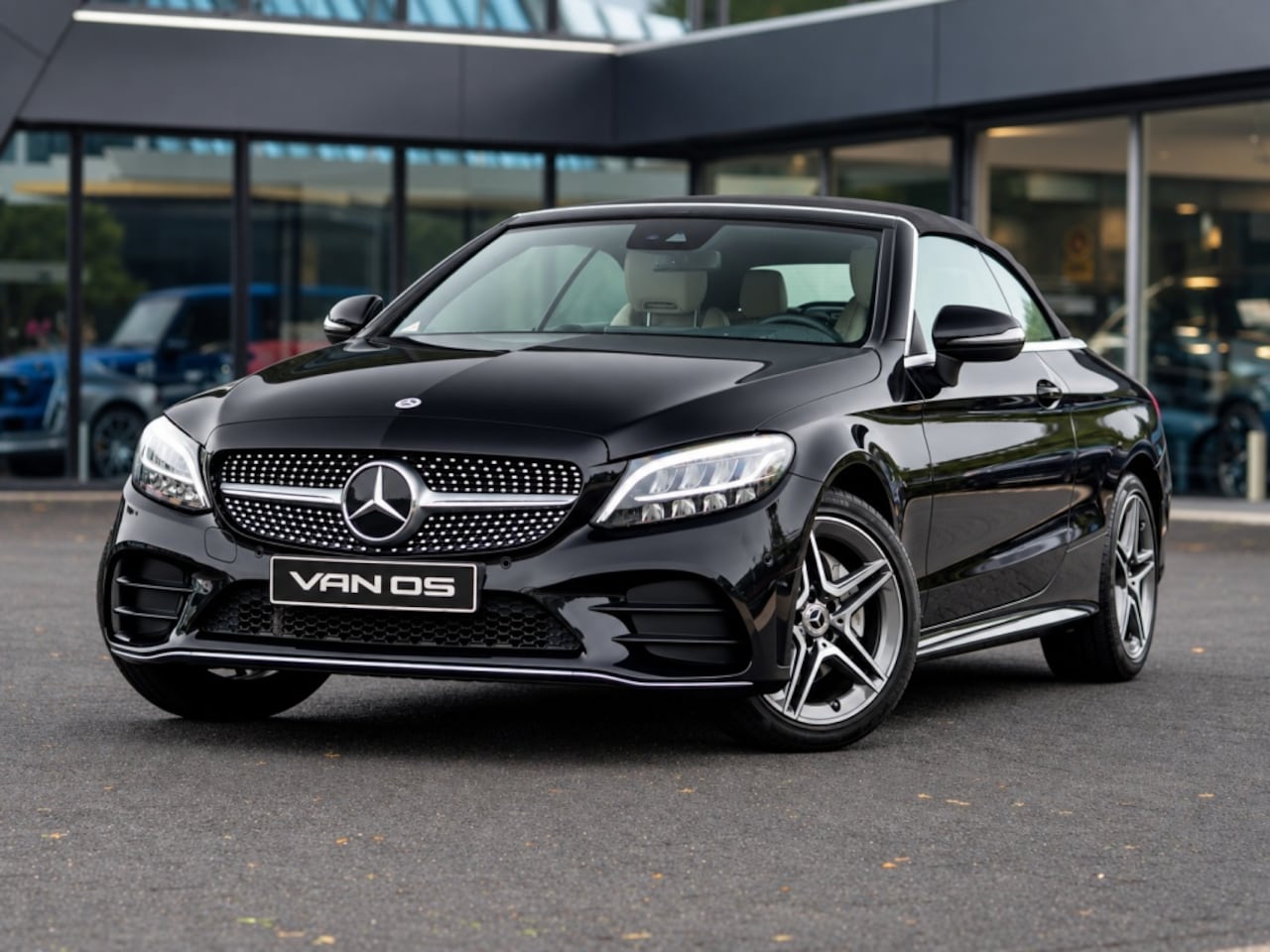 Mercedes-Benz C-klasse Cabrio - C 180 Cabrio AMG Line | Airscarf | Stoelverwarming - AutoWereld.nl