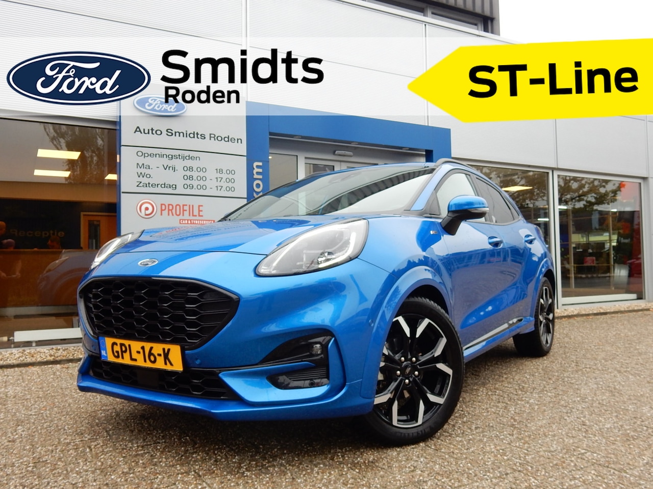 Ford Puma - 125PK EcoBoost Hybrid ST-Line X | Michelin All seasons | B&O | LED | Camera | ISOFIX | - AutoWereld.nl