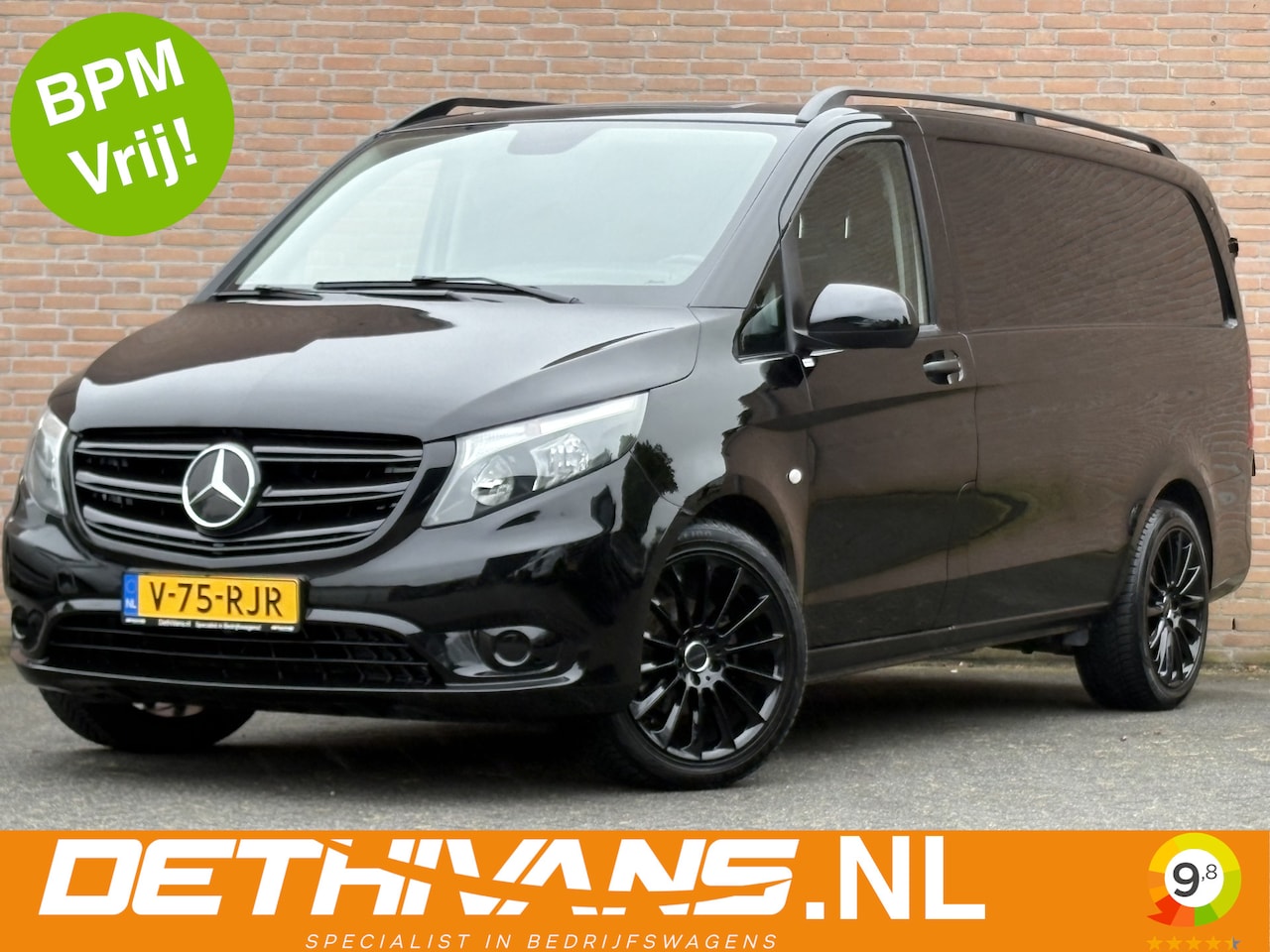 Mercedes-Benz Vito - 114CDI 136PK Lang 9G-Tronic / Distronic / 2.500KG Trekhaak / Euro6 - AutoWereld.nl