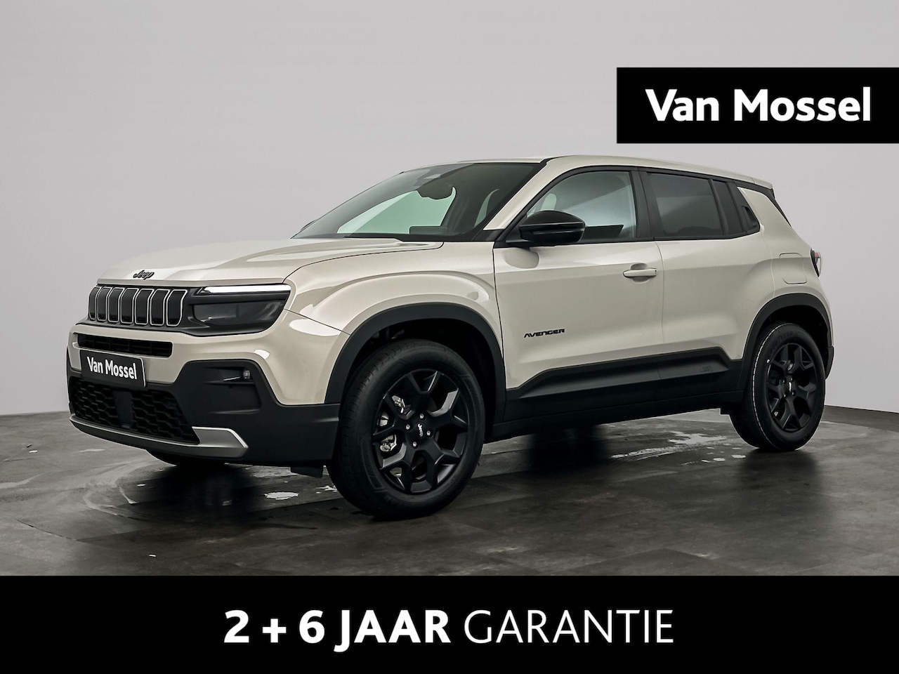 Jeep Avenger - 1.2 e-Hybrid Black Edition | VOORRAADVOORDEEL | Camera | Sensoren V+A | Elektrische Koffer - AutoWereld.nl