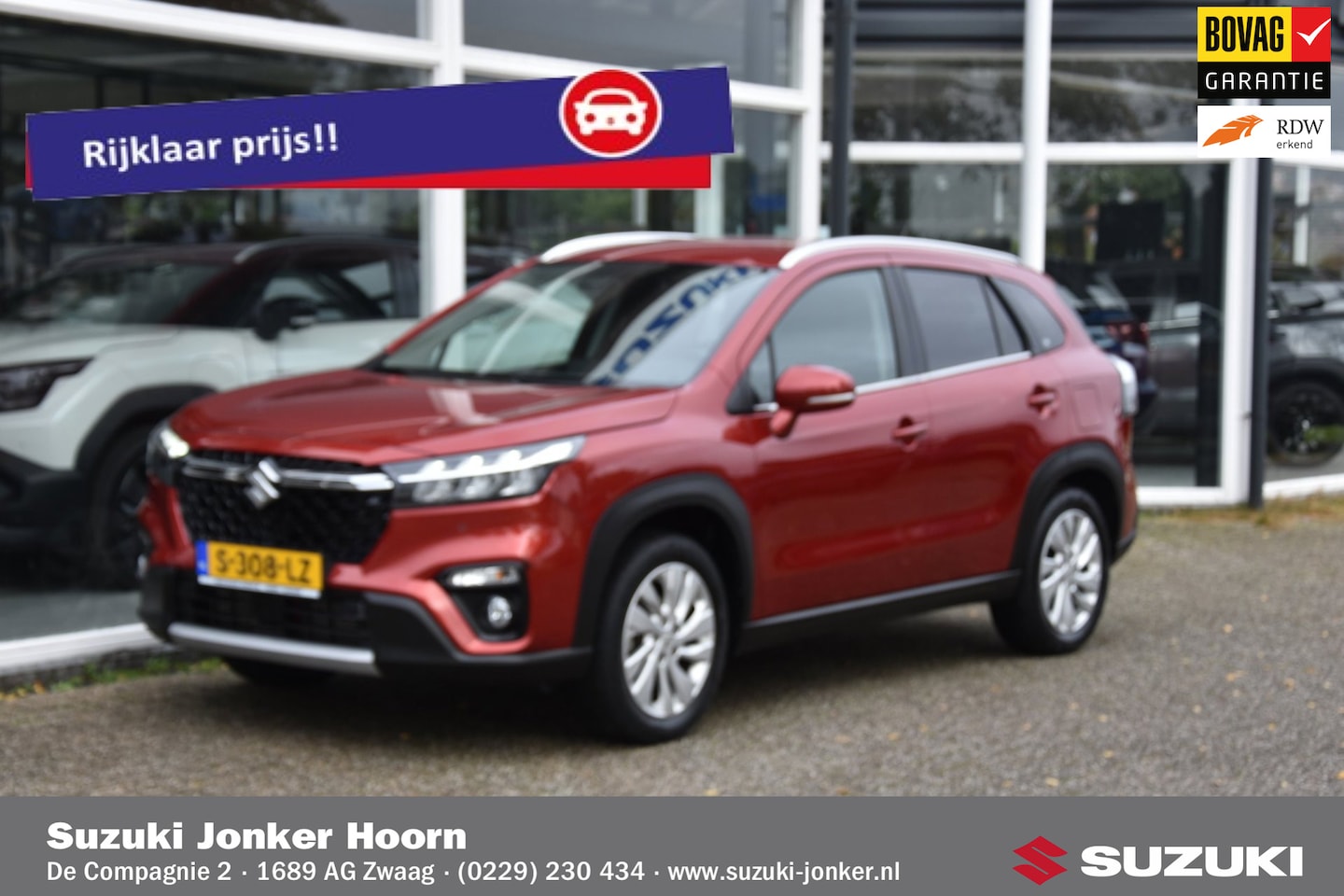 Suzuki S-Cross - 1.4 Automaat Select Smart Hybrid -1500KG trekgew- - AutoWereld.nl