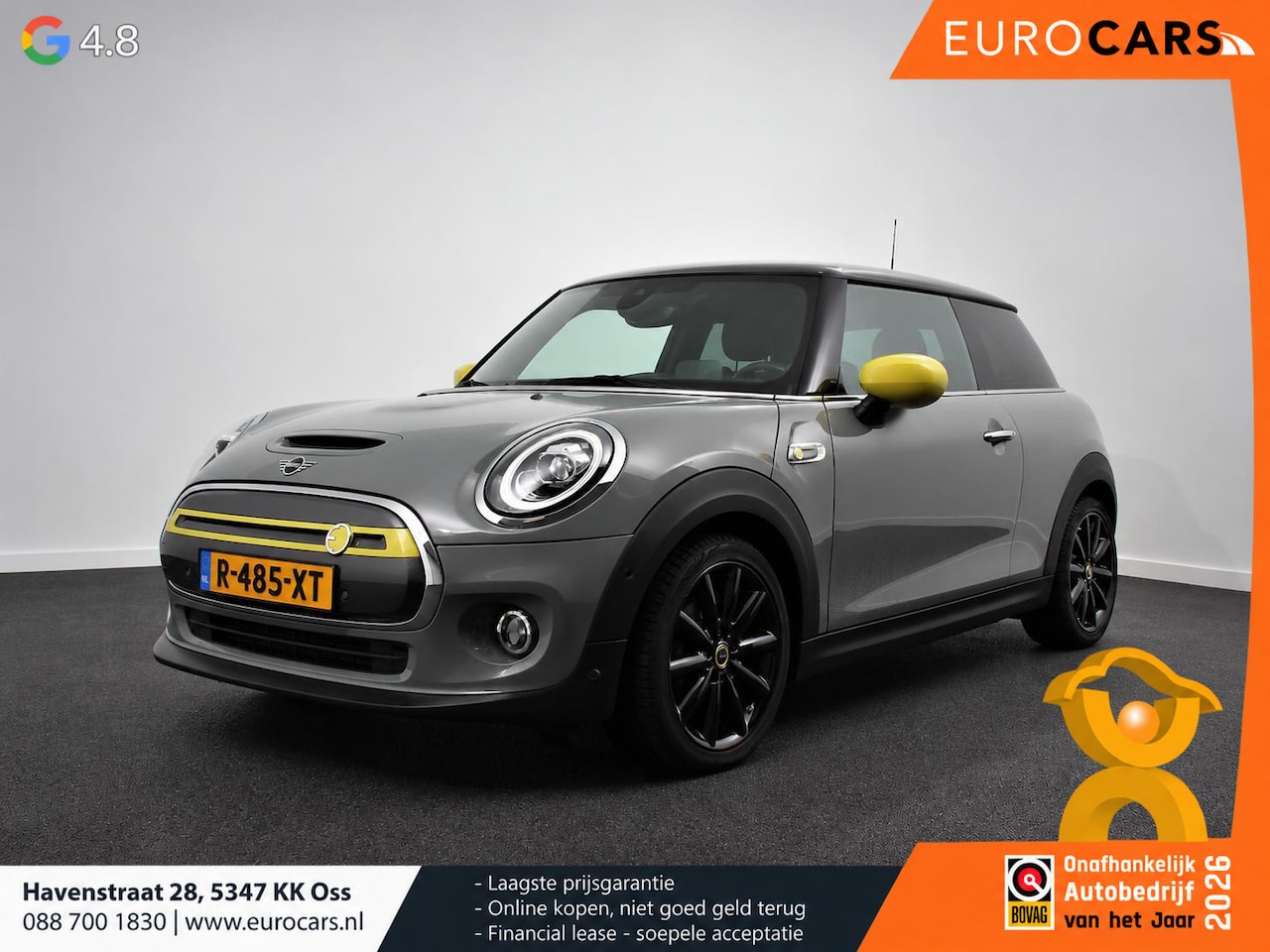 MINI Electric - Cooper Charged 33 kWh Leder Climate Control Cruise Control Navigatie Camera Head up Harman - AutoWereld.nl