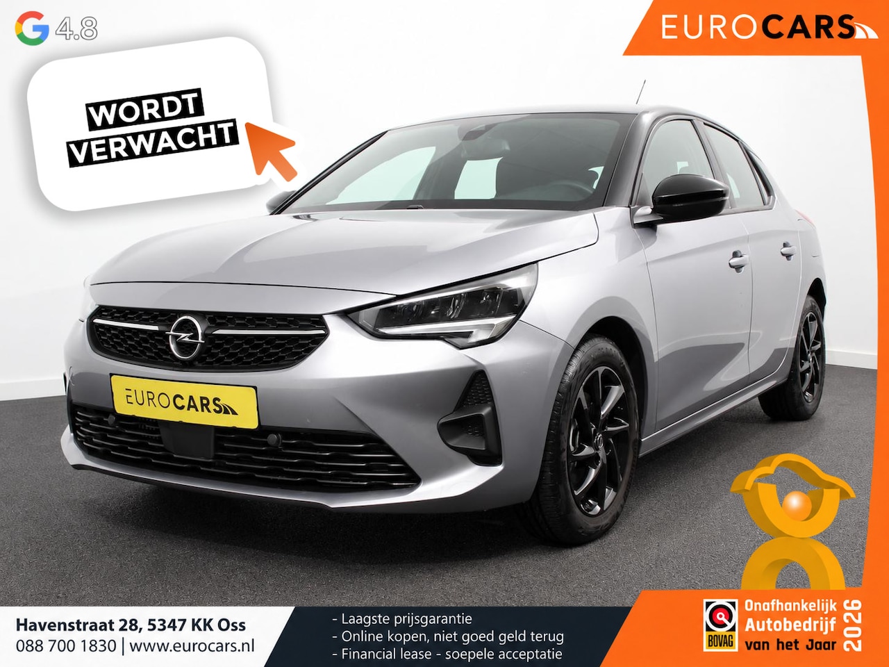 Opel Corsa - 1.2 100pk Turbo GS Line Navigatie Apple Carplay/Android Auto Climate Control Cruise Contr - AutoWereld.nl