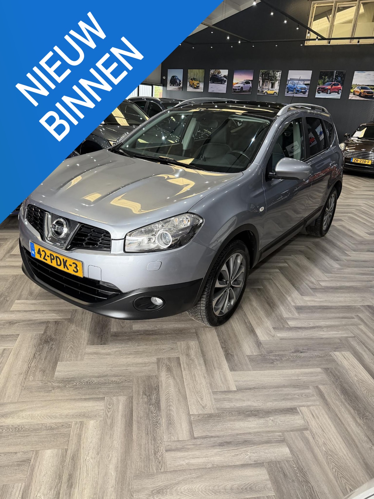 Nissan Qashqai - 2.0 Tekna 7ZITS,PANO,LEER,CAMERA ,STOELVERWARMING - AutoWereld.nl