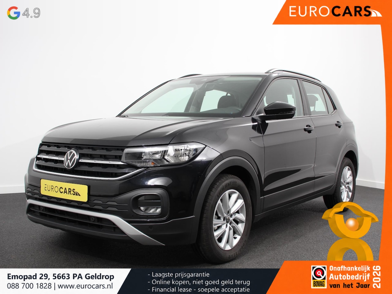 Volkswagen T-Cross - 1.0 TSI 110pk DSG Life Navigatie Adaptive Cruise Control Lane/Side Assist Camera Stoelverw - AutoWereld.nl