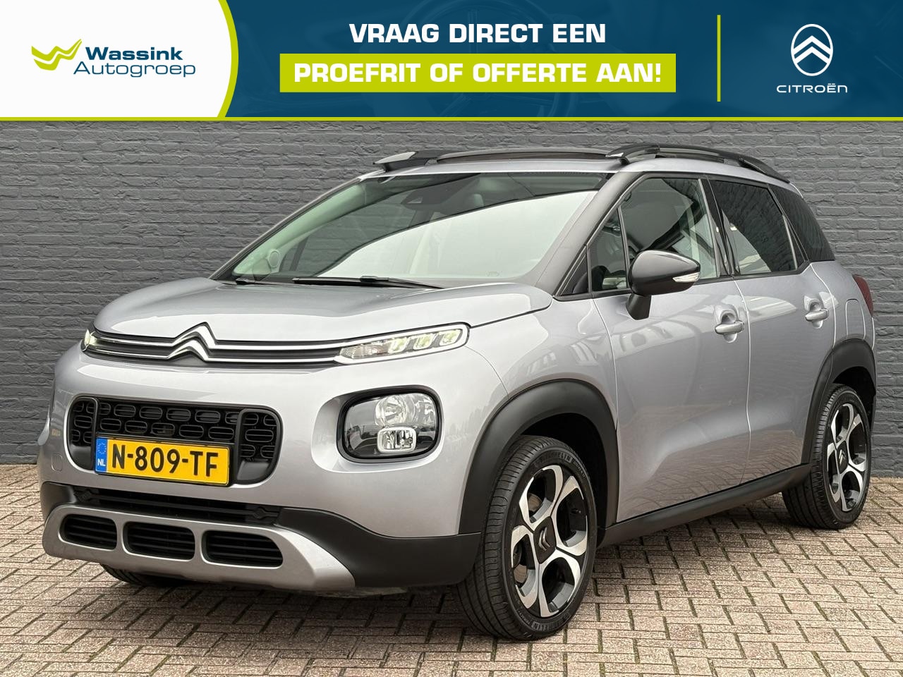 Citroën C3 Aircross - 1.2 PureTech S&S Shine | Dealer Onderhouden | Schuif/Kantel Dak | Cruise Control | Lane As - AutoWereld.nl