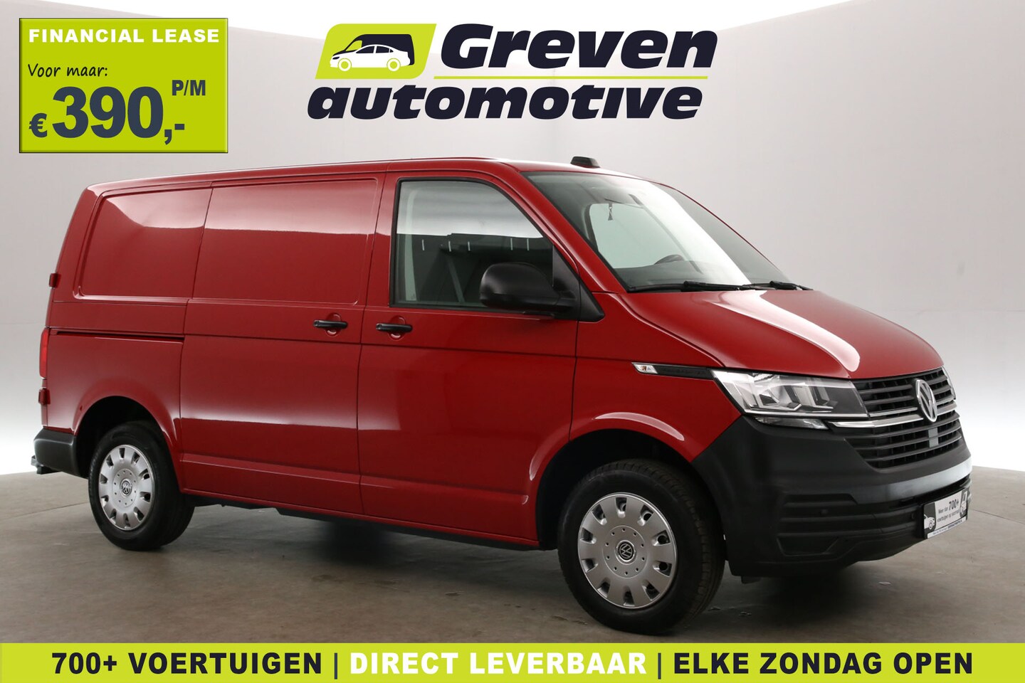 Volkswagen Transporter - 2.0 TDI 150PK L1H1 | DSG | Airco | Camera | Cruise | 3 Zits | 2xSchuifdeur | Carplay - AutoWereld.nl