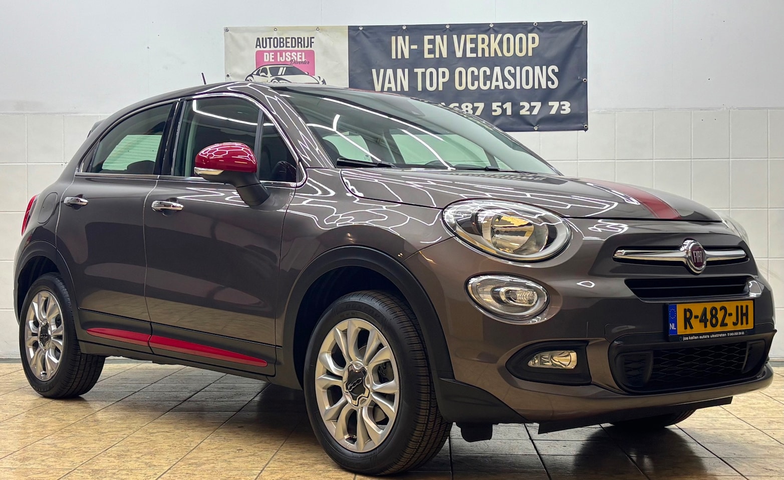 Fiat 500 X - 1.4 Turbo MultiAir Lounge /Dealr O.H /NW DIST - AutoWereld.nl