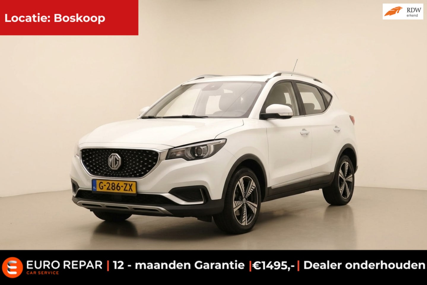 MG MG ZS EV - Luxury 45 kWh PANO-DAK - AutoWereld.nl