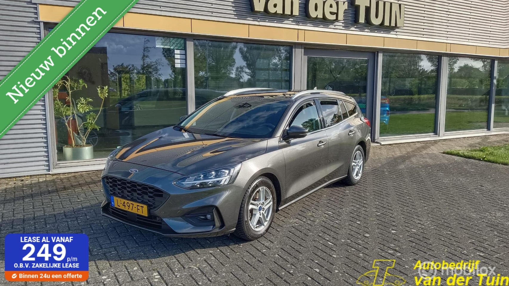 Ford Focus Wagon - 1.0 EcoBoost Hybrid Titanium X Business 1.0 EcoBoost Hybrid Titanium X Business - AutoWereld.nl