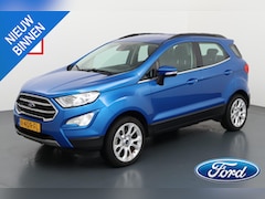 Ford EcoSport - 1.0 EcoBoost EcoBoost Titanium Half Leer Trekhaak 1e Eigenaar 15.000km NL-Auto Dealeronder