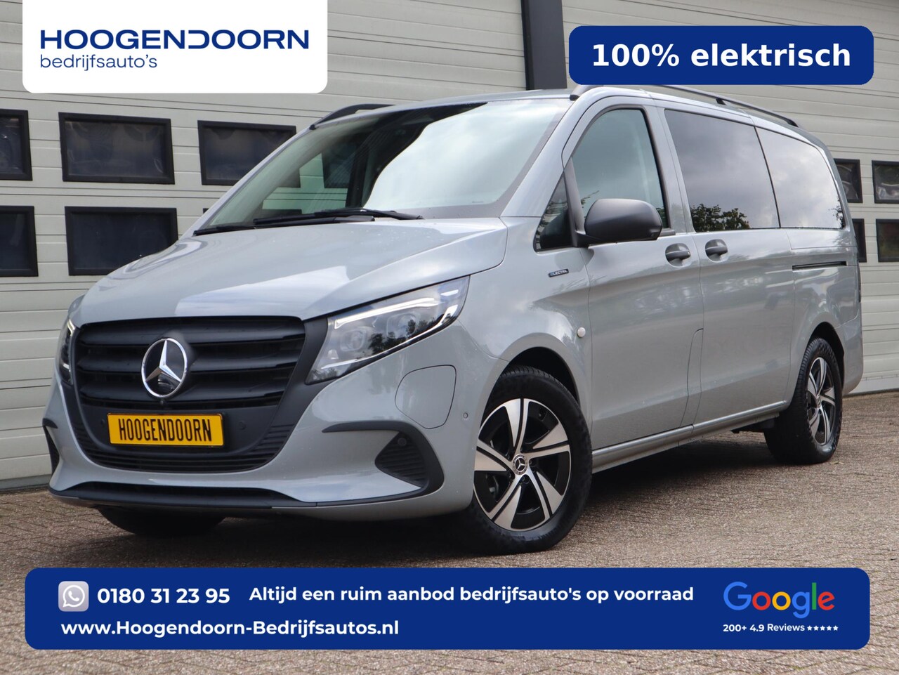 Mercedes-Benz eVito Tourer - 90 kWh 129 PRO lang 8 Persoons - elc.Schuif - Veel opties - AutoWereld.nl