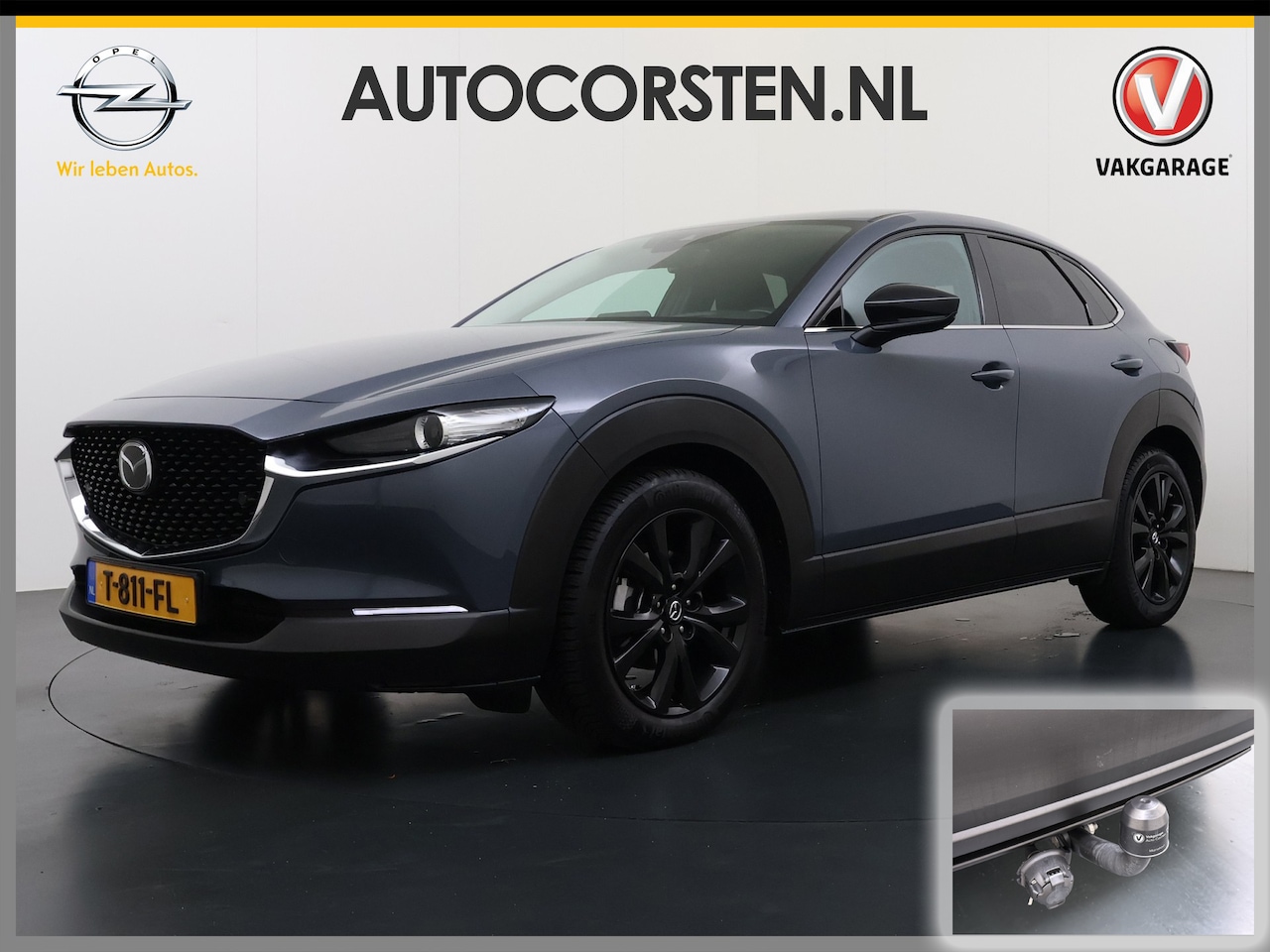 Mazda CX-30 - 2.0I 187PK M.Hybrid Automaat Trekhaak Adap.Cruise Camera Stoelverwarming Ecc Head-Up Displ - AutoWereld.nl