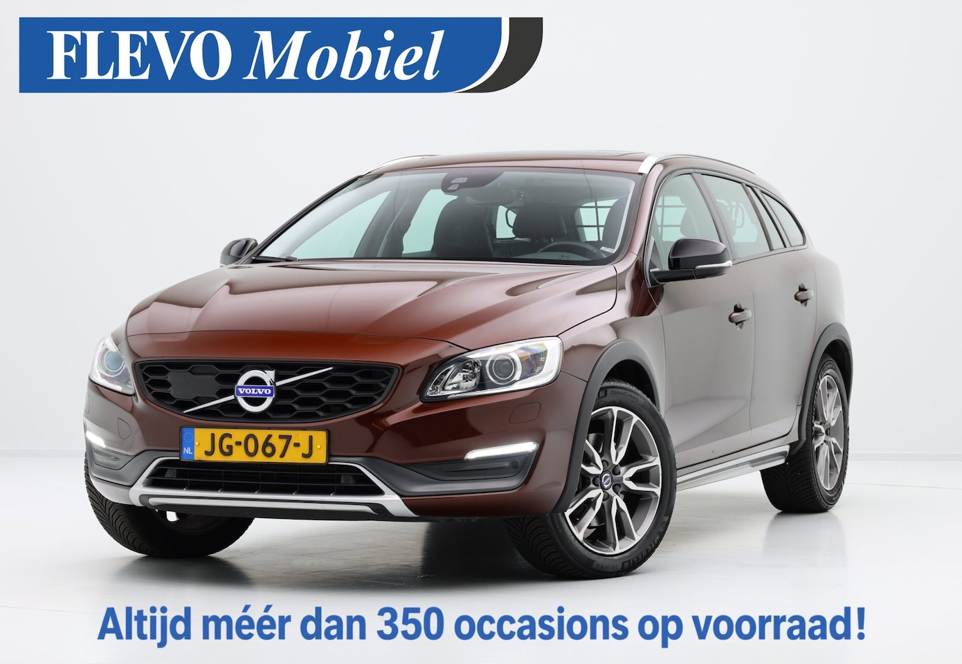 Volvo V60 Cross Country - 2.0 T5 245pk Nordic+ Aut. Pano|Leder|Xenon|Cam|LMV - AutoWereld.nl