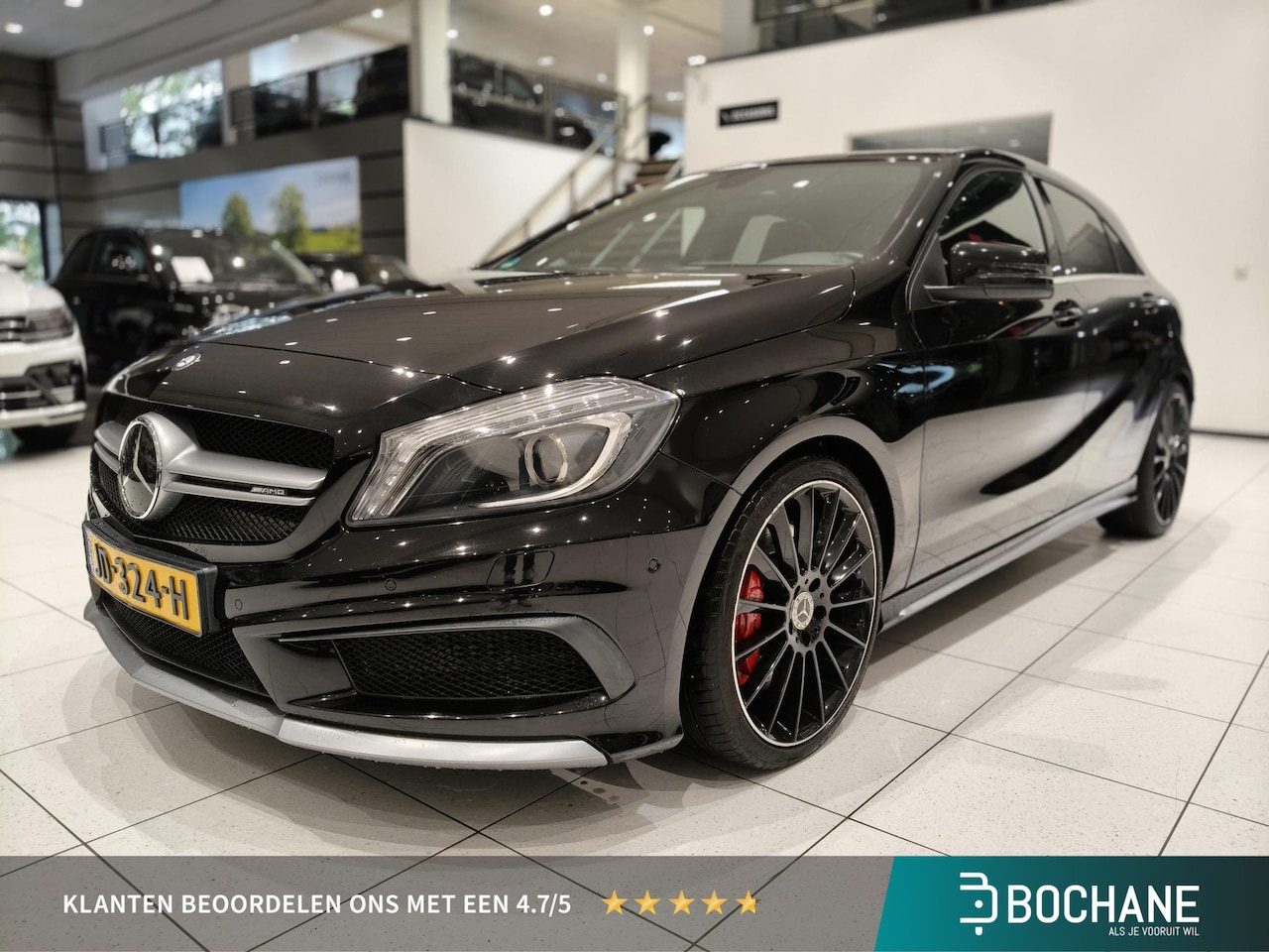 Mercedes-Benz A-klasse - AMG 45 4MATIC AMG Sportstoelen Preformance | Apple Carplay/Android auto | Panoramadak | R - AutoWereld.nl