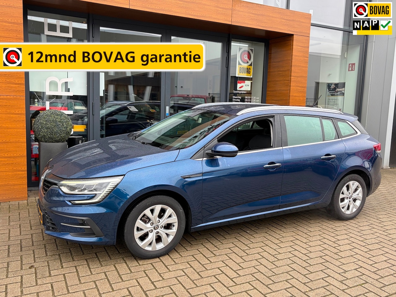 Renault Mégane Estate - 1.0 TCe Business Zen 31.000km | 1e Eig | NLauto | Afn.th | Camera | Halfleer | LED kopl | - AutoWereld.nl