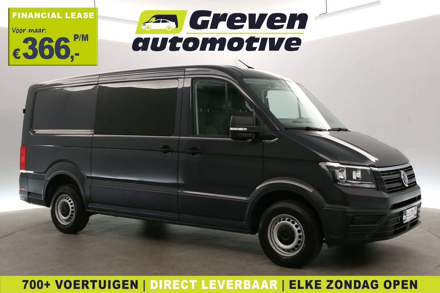 Volkswagen Crafter - 2.0 TDI 140PK L3H2 | Airco | Parkeersensoren | Schuifdeur - AutoWereld.nl