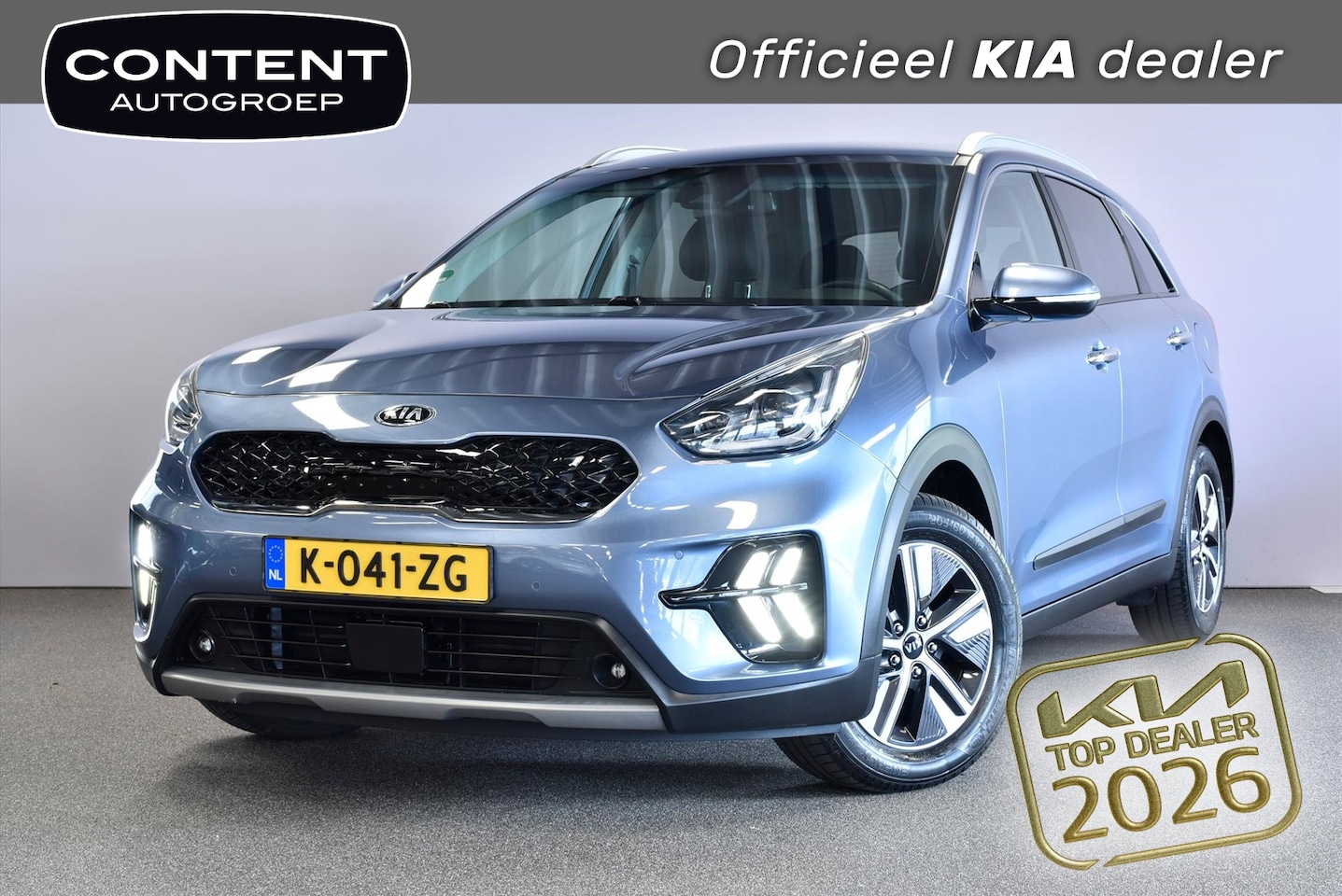 Kia Niro - 1.6 GDi Hybrid 141pk DCT6 DynamicPlusLine TREKHAAK - AutoWereld.nl