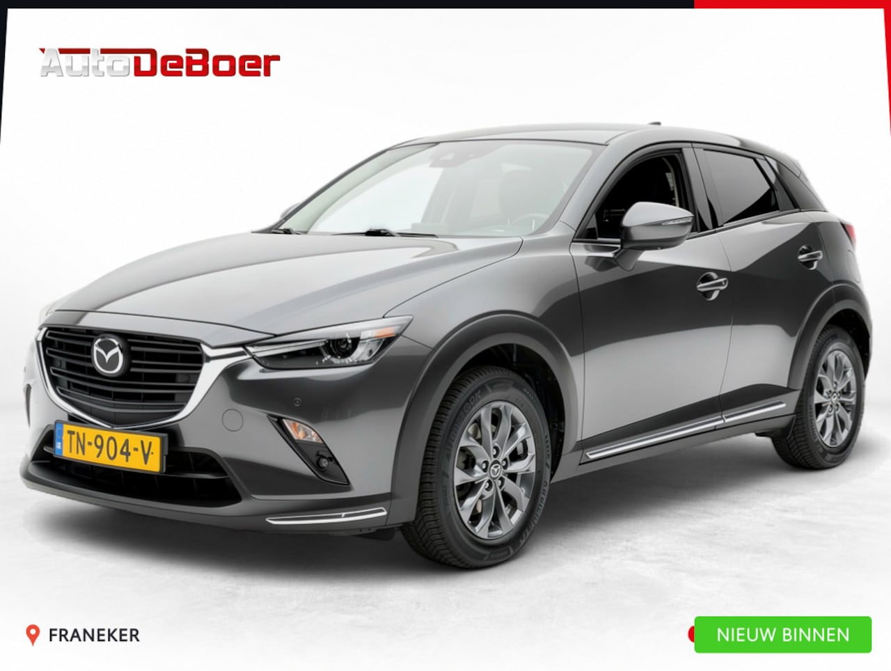 Mazda CX-3 - 2.0 SkyActiv-G 120 GT-M | Black Leather pack | Automaat - AutoWereld.nl