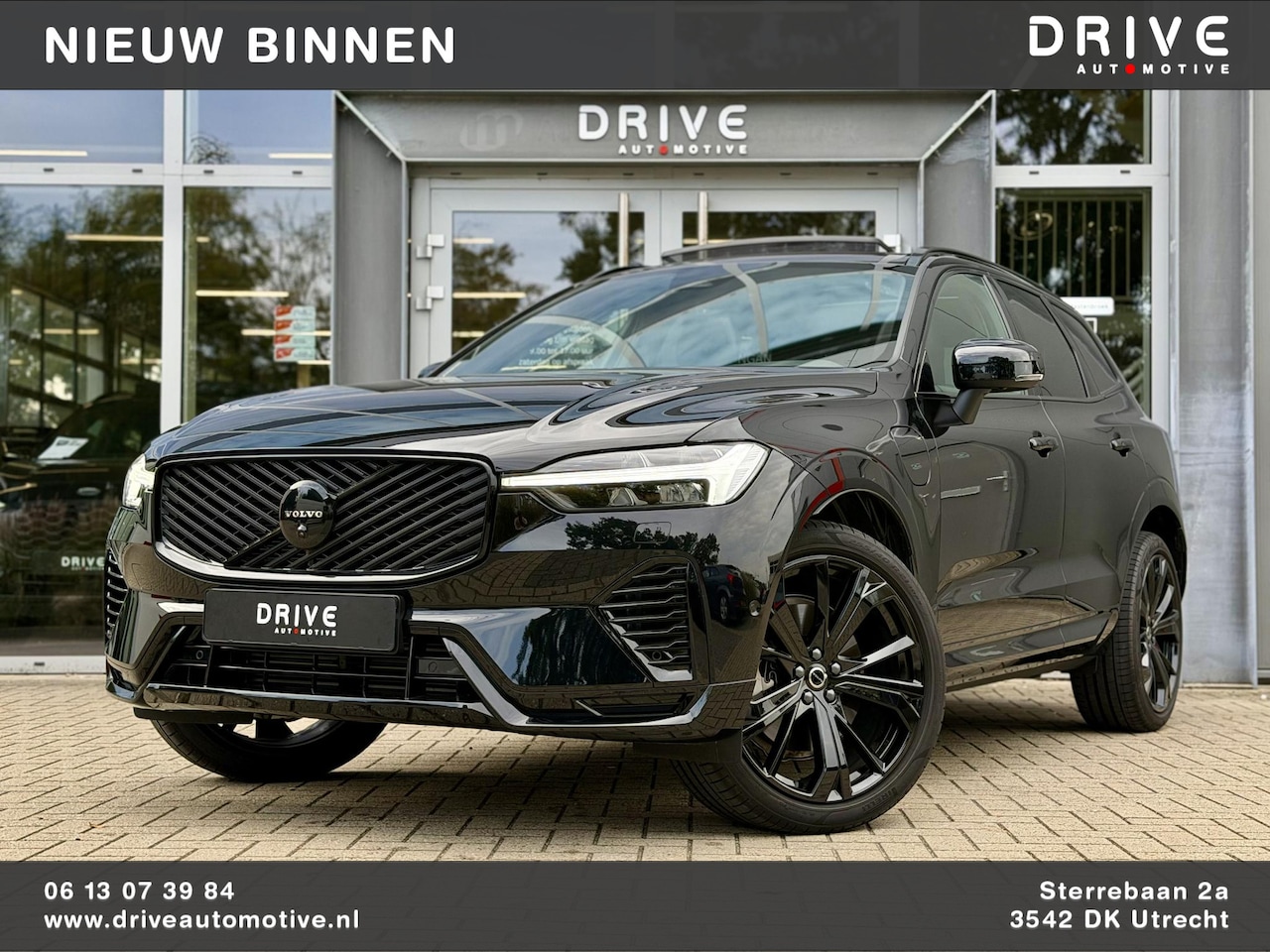Volvo XC60 - 2.0 T8 455 PK Plug-in hybrid AWD Ultra Black Ed. |Pano|H/K|Leer|Massage|Ventilatie| - AutoWereld.nl