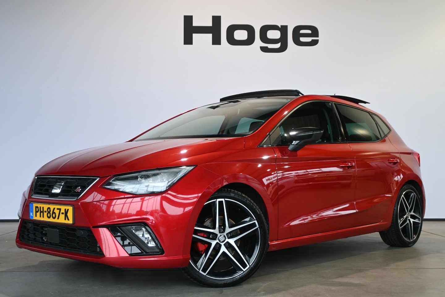 SEAT Ibiza - 1.0 TSI FR Business Intense Clima Adaptieve cruise Panoramadak Sfeerverlichting 1e Eigenaa - AutoWereld.nl