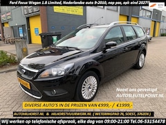 Ford Focus Wagon - 1.8 Limited, ( nette Nederlandse auto. boekje - nap-pas , diverse rond deze prijzen )