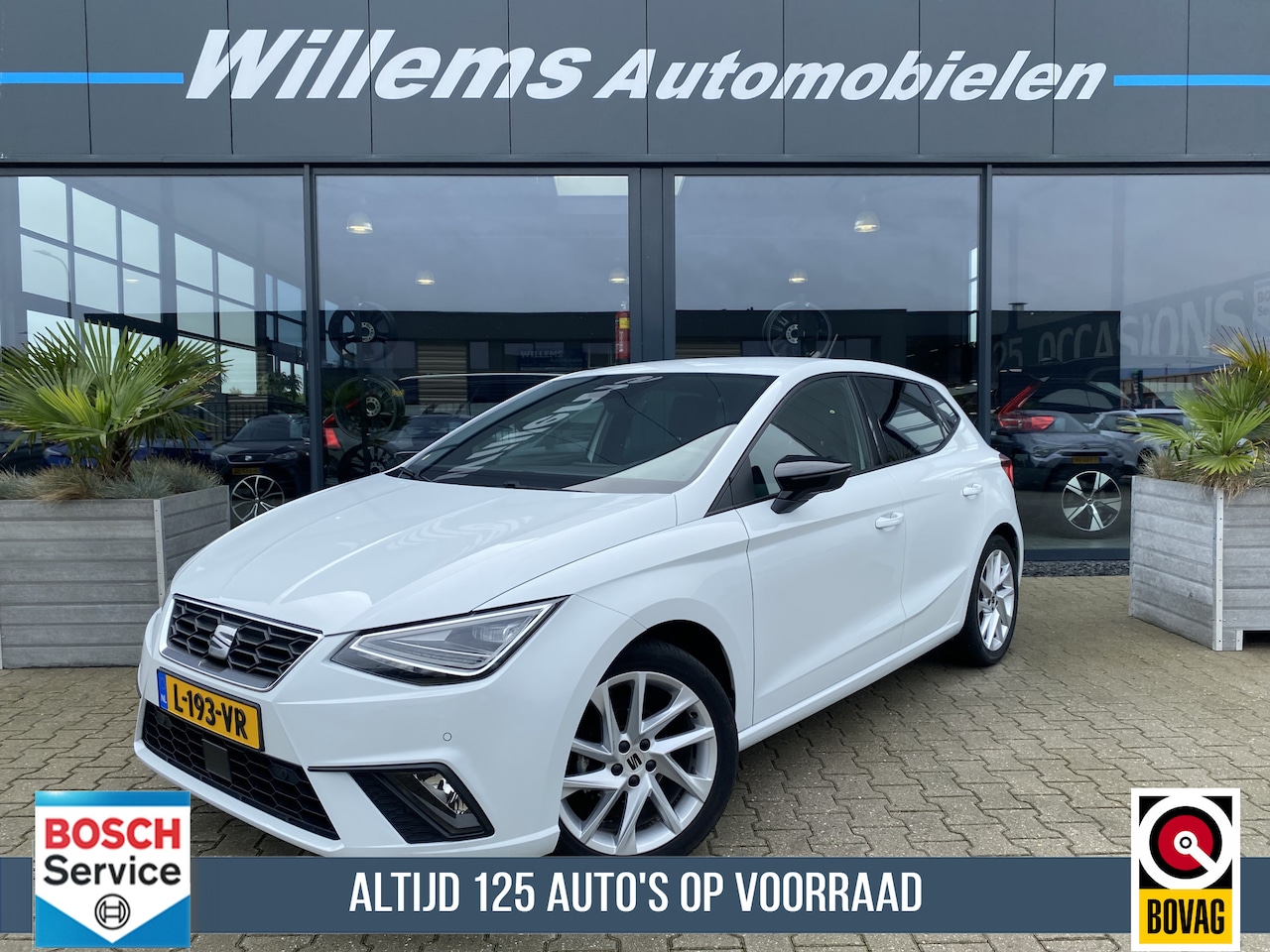 SEAT Ibiza - 1.0 EcoTSI FR Business Intense Adaptive Cruise Control , Virtual Cockpit , App Connect - AutoWereld.nl