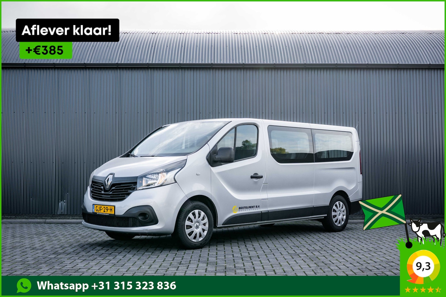 Renault Trafic - 1.6 dCi 95 | 9-Zits | Cruise | Navi | Airco | Trekhaak - AutoWereld.nl