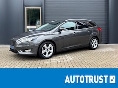 Ford Focus Wagon - 125pk Titanium D. RIEM VERV | CLIMA | CARPLAY | SONY | STOEL + STUURVERWARMING | NAVI | LE