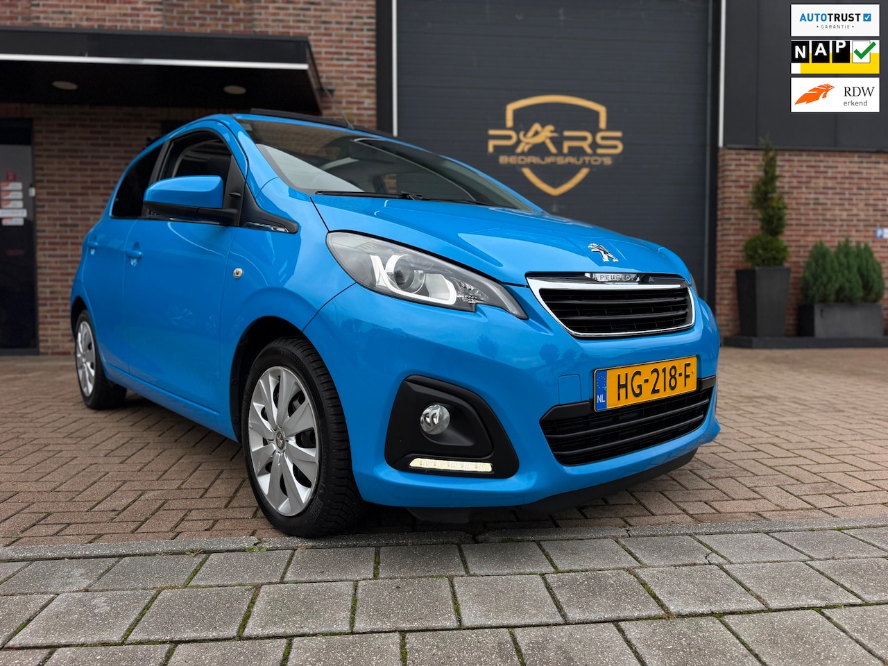 Peugeot 108 - 1.0 e-VTi Active TOP! Open Dak Cabrio Airco Elk.Ramen 5drs Zeer Nette - AutoWereld.nl