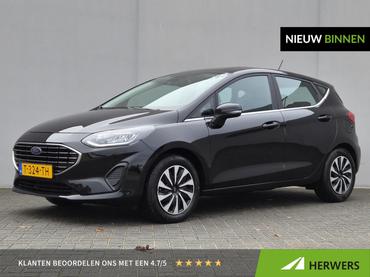 Ford Fiesta - 1.0 EcoBoost Hybrid Titanium / Navigatie via Apple Carplay of Android Auto / Stuur- Stoel - AutoWereld.nl