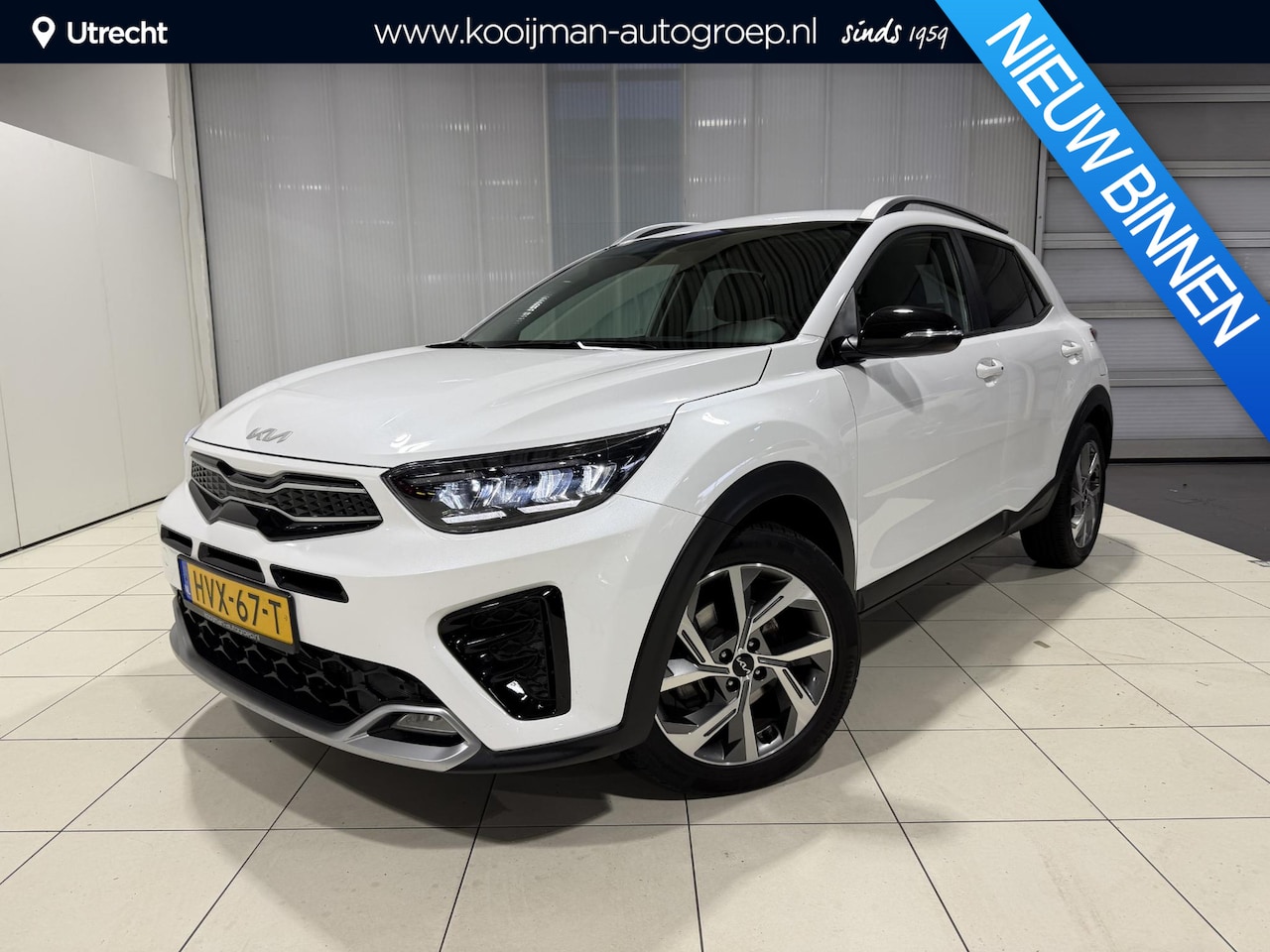 Kia Stonic - 1.0 T-GDi MHEV GT-Line Stoel en stuur verwarming, Apple Carplay/Android Auto, Navigatie, C - AutoWereld.nl