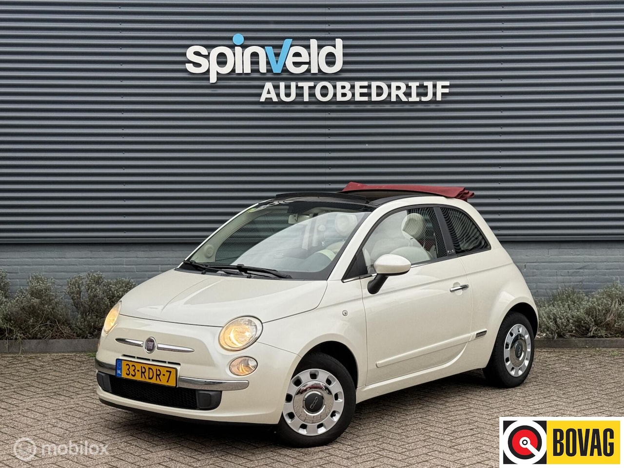 Fiat 500 - 1.2 Pop - Cabrio - Airco - Pdc - - AutoWereld.nl