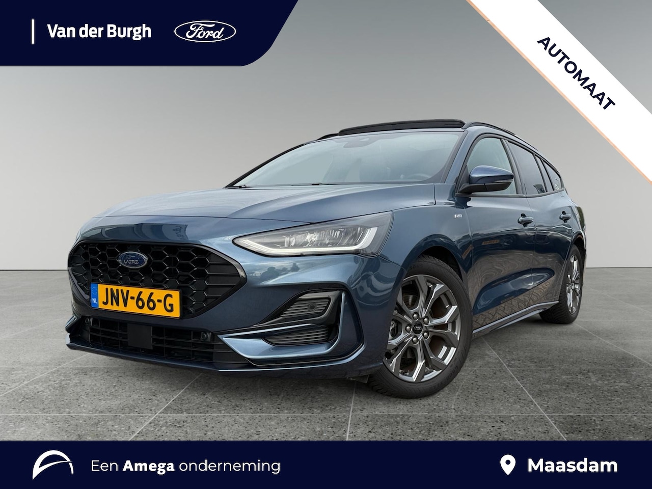 Ford Focus Wagon - ST-Line 1.0 ECOboost Hybrid 155pk | Automaat| Panoramadak | WinterPack | - AutoWereld.nl