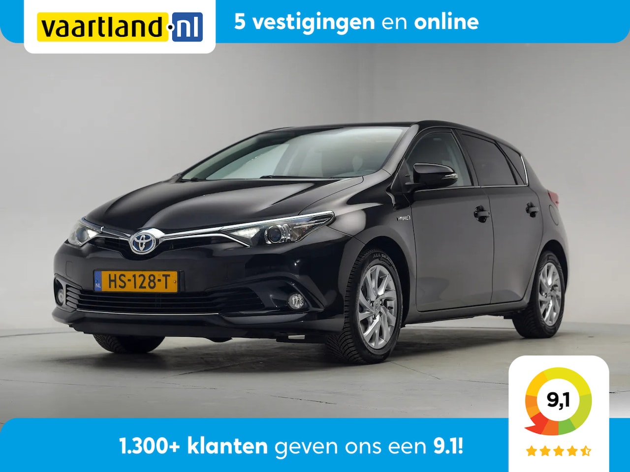 Toyota Auris - 1.8 Hybrid Now [Panoramadak Navi Camera] - AutoWereld.nl