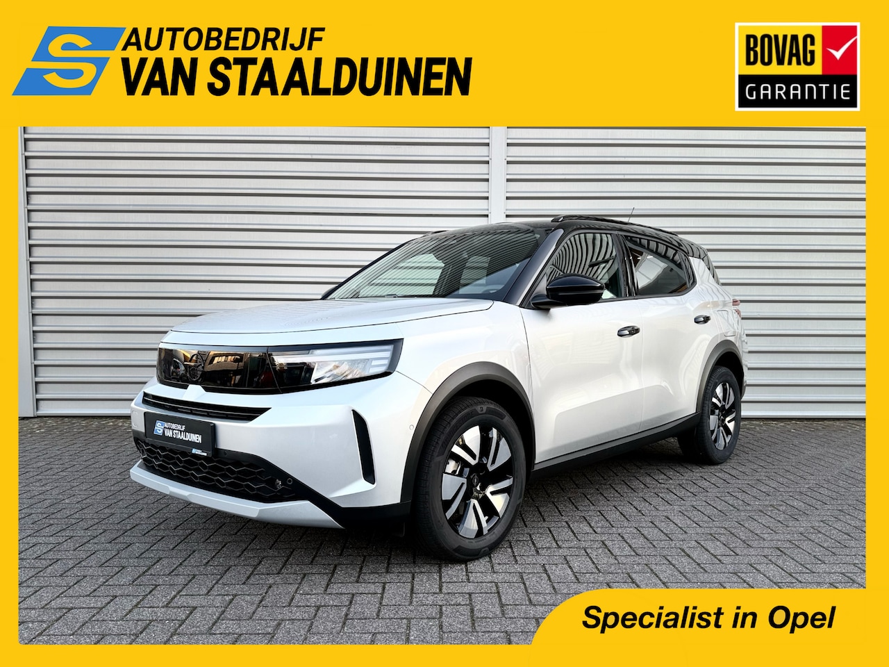 Opel Frontera - 1.2 Turbo Hybrid GS 7p NIEUWE AUTO!! | Stuurverwarming | Stoelverwarming | Draadloosoplade - AutoWereld.nl