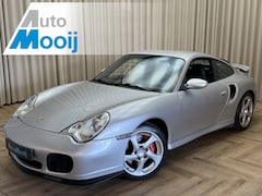 Porsche 911 - 996 3.6 Coupé Turbo / 6-Speed Manual / 420 PK / Polar Silber / Documentatie / Nieuwe koppe