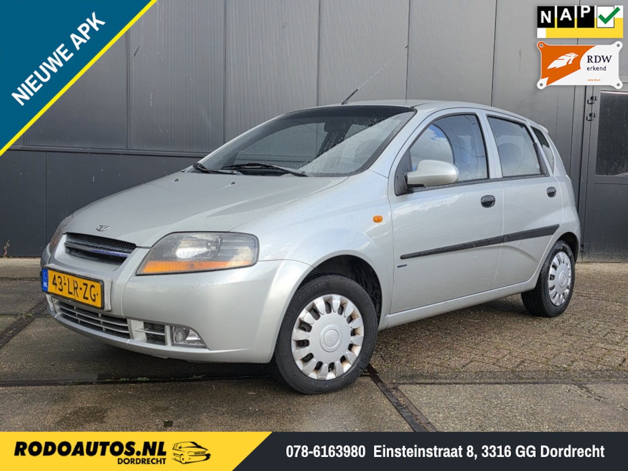 Chevrolet Kalos - 1.4 Class 5-Drs Airco Nw Distr. Nw APK ✅ - AutoWereld.nl