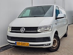 Volkswagen Transporter - 2.0 TDI 140PK L2H1 DSG Aut bj 2016 LED|Climate|Cruise metallic wit