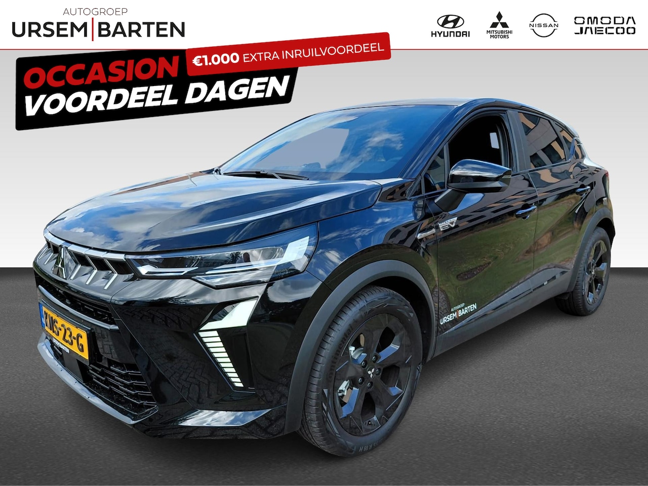 Mitsubishi ASX - 1.8 HEV AT Black Edition | Achteruitrijcamera - AutoWereld.nl